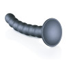 Ouch! Plug Beaded G-Spot M 16.5 x 2.5cm Gris